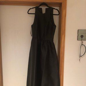 Black Alfred Sung bridesmaid dress